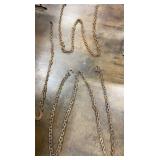 Log Ton Chains 3 Pc Lot