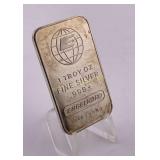 Engelhard One Troy Ounce .999+ Fine Silver Bar