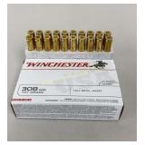 Ammo 308 Win 20 Rds Winchester 147 Gr FMJ