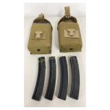 MPS Magazines Laser Welded 12 Mags 2-Pouches
