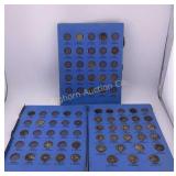 Mercury Silver Dimes in Whitman Holder Various