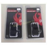Ruger Rapid Deploy Rear Sights 2 Pc Lot