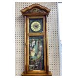 Clock Shadow Box Duck Hunting Theme