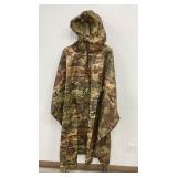 New Camo Rain Poncho w/ Hood