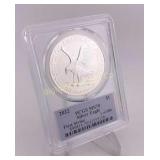 2022 Silver Eagle First Strike 1 of 500 Signed