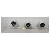 48" Track Lighting w/ 3 Light Fixtures Uses