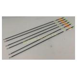 Easton Pultruded Carbon Arrows 6 Count 5.0/830 25"