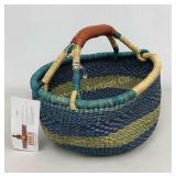 Hand Woven African Market Basket