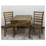 3 Pc Drop Leaf Table & Chair Set