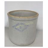 VTG Pittsburgh Pottery #3 Crock Side Is Cracked