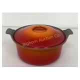 Le Creuset Cast Iron Enameled Dutch Oven w/Lid #22