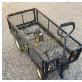 Lawn & Garden Wagon w/ Drop Down Sides