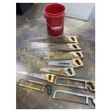 Hand Saws, Hack Saws, Various Styles/ Sizes