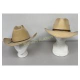 Western Hats Resistol 7 1/4, LC Brands 6 7/8