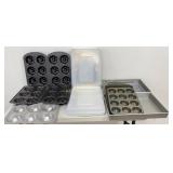 Cookie Sheets, Baking Pans, Wilton Mini Bundt Cake