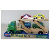 Melissa & Doug Classic Toy Car Carrier
