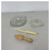 VTG Juicers, Citrus Reamer 4 Pc Lot