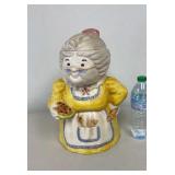 VTG Grandma Cookie Jar 13 " Tall