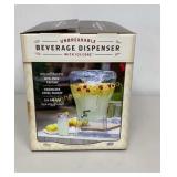 Beverage Dispenser w/ Ice Cone 3.5 Gallons
