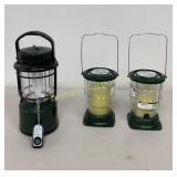 Coleman Citronella Candles, GE Battery Lantern