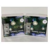 Ashland 15 Ft. String Light Set 2 Pc Lot