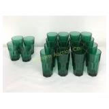 VTG Libby Gibraltar Juniper Green Tumblers