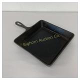 VTG Square Cast Iron Skillet Pan #8