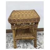 Wooden Style Indoor/Outdoor Side Table