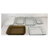 Glass Baking Dishes Pyrex, Anchor Crown Porcelain