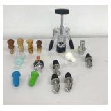 Corks Screws, Bottle Stoppers, Pour Spouts