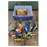 Ratchet Straps, Leather Tool Bag, Bungee Straps