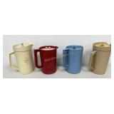 VTG Tupperware Juice Pitchers 4 Pc Lot