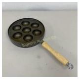 Cast Iron Aebleskiver Pan 8ï¿½" Diameter