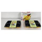 Deluxe 9" Silicone Springfoam Pan w/ Glass Bottom