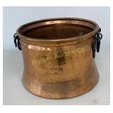 Turkish Copper Cauldron 12ï¿½" Diameter x 8ï¿½ Tall