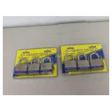 Laminated 2" Padlocks 2-3 Packs Unused