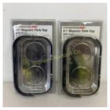 Pittsburgh 9ï¿½" Magnetic Parts Trays 2 Pc Lot