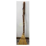 Corn Knot Handmade Broom