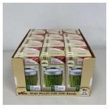 Kerr Wide Mouth Lids w/ Bans 12-12 Packs in Lot