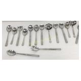 Stainless Serving Utensil Assortment 15 Pc Lot