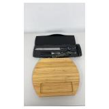Cutting Board, Pampered Chef Carving Set