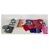Bandannas & Winter Silk Assortment 19 Pc Lot