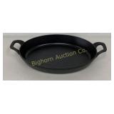 STAUB 32 Cast Iron Baking Dish w/ Green Enamel