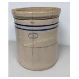 Marshall Pottery #12 Crock Side Is Cracked