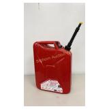Midwest Metal 5 Gallon Gas Can w/Flexable Spout