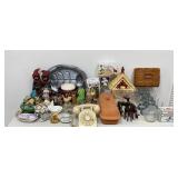 VTG Items" Recipe Box w/ Recipes, Terra Cotta