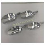 Aluminum Scoops 4 PC Lot