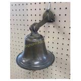 Wall Mount Brass Bell Approx 6ï¿½ Diameter