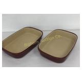 The Pampered Chef Stoneware Rectangular Baking