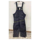 Carhartt Winter Work Bibs Size 42x30